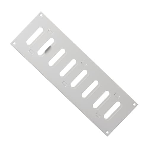 EUROPLAST 300x100mm acéllemez tolórács fehér