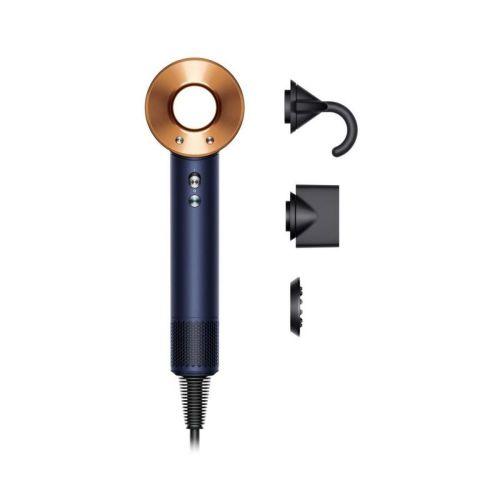 Dyson Supersonic HD07 Straight+Wavy hajszárító (kék/réz)