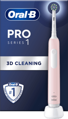 Oral-B Pro 1 Cross Action elektromos fogkefe (pink)