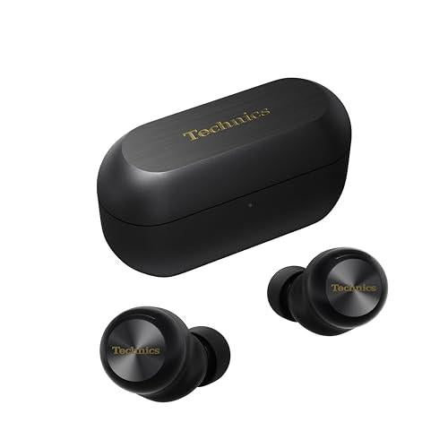 Technics EAH-AZ100E-K vezeték nélküli zajszűrős fülhallgató, multipoint Bluetooth, Voice Focus AI (fekete)