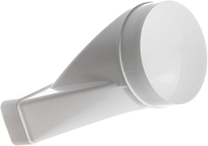 Átalakító adapter lapos cső kerek csőhöz 125 mm