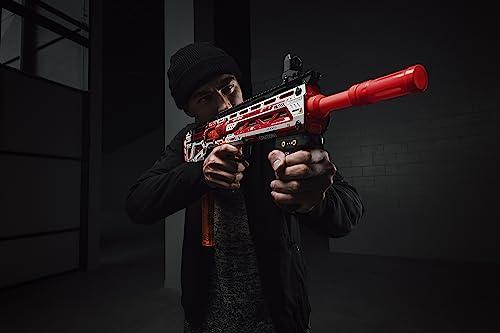 X-Shot-Skins Pro Series 1 Sinister Longshot szivacslövő fegyver, 40 darab lövedékkel