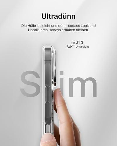 Belkin SheerForce MSA027HQCL iPhone 16 Pro tok, MagSafe kompatibilis, vékony, karcálló bevonattal