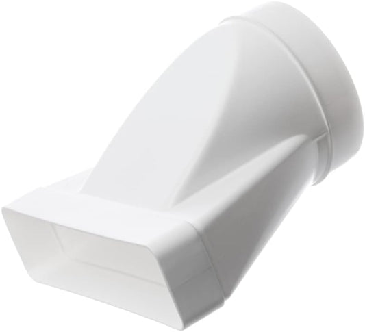 Átalakító adapter lapos cső kerek csőhöz 125 mm