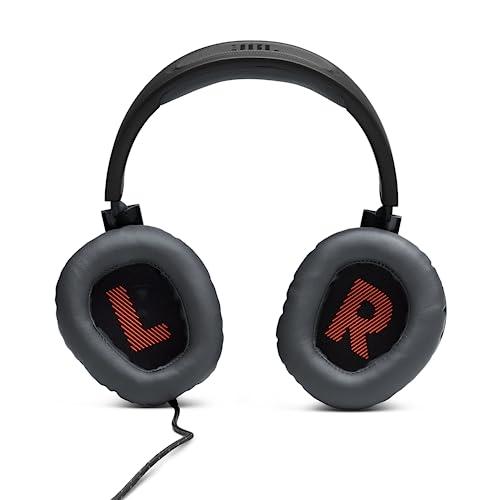 JBL Quantum 100 fejhallgató, over-ear gamer headset (fekete)