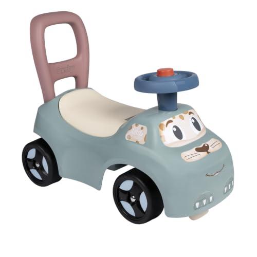 Little Smoby lábbal hajtható autó tárolórekesszel, duda és billenésgátló, 10 hónapos kortól
