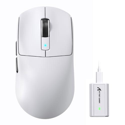 Attack Shark R6 vezeték nélküli gamer egér PixArt PAW3950 MAX szenzorral