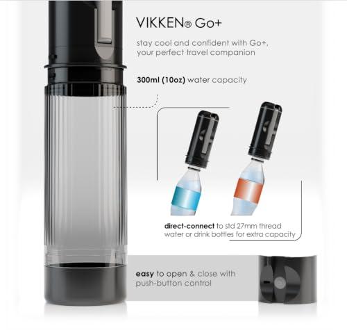 VIKKEN Go+ elektromos utazó bidé, USB-C, újratölthető, kézi, erős vízsugárral