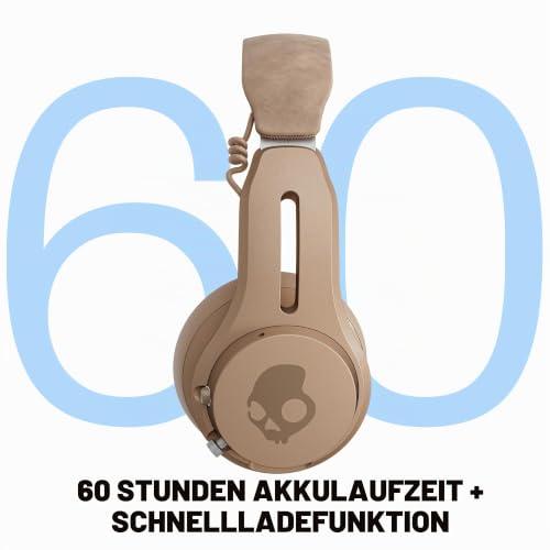 Skullcandy Icon ANC vezeték nélküli Bluetooth fejhallgató, fülre illeszkedő (bézs)