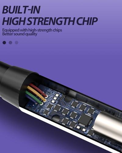Lightning – 3,5 mm jack fejhallgató adapter és töltő elosztó (2 az 1-ben), Apple MFi tanúsítvánnyal, iPhone 14 / 13 Pro Max