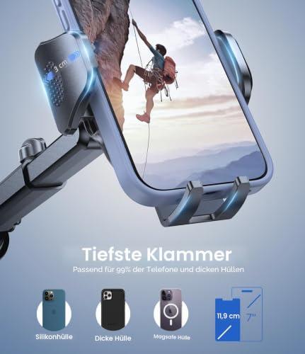 Miracase autós telefontartó, erős tapadókorongos, műszerfalra, 360°-ban forgatható, iPhone-hoz