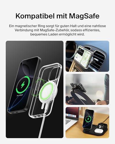 Belkin SheerForce MSA027HQCL iPhone 16 Pro tok, MagSafe kompatibilis, vékony, karcálló bevonattal