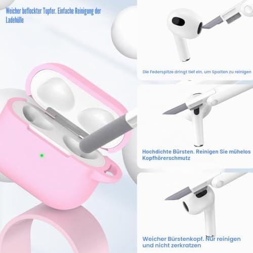 AirPods 3. generációs (2021) szilikon tok, puha védelem