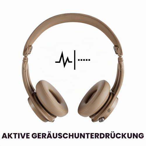 Skullcandy Icon ANC vezeték nélküli Bluetooth fejhallgató, fülre illeszkedő (bézs)