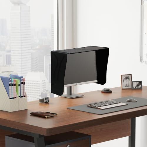 Mocoli monitorellenző napellenző, 27" monitorhoz, 41–71 cm szélességben állítható