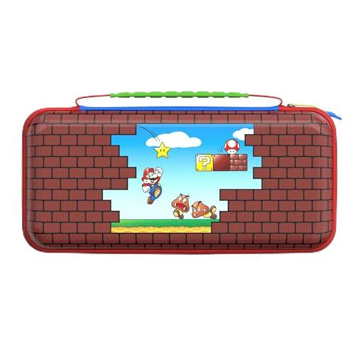 Turtle Beach PlayTrek Mario Bricks Nintendo Switch 2 kemény tok, utazótok