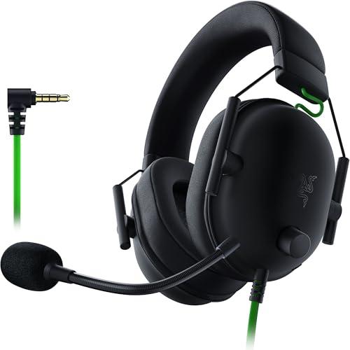 Razer BlackShark V2 X vezetékes gamer fejhallgató, 50 mm-es meghajtó, passzív zajszűrés, PC, Mac, PS4, Xbox One