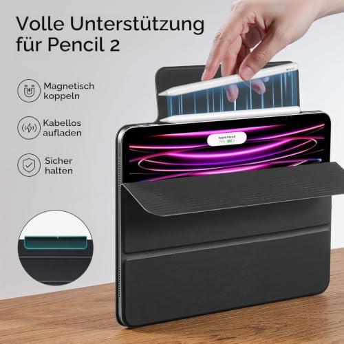 ESR For iPad Pro 12.9 Inch Case 2022/2021/2020 (6th/5th/4th Generation), iPad Air 13 Inch M3/M2 2025/2024 Case, Strong Magnetic Attachment,
