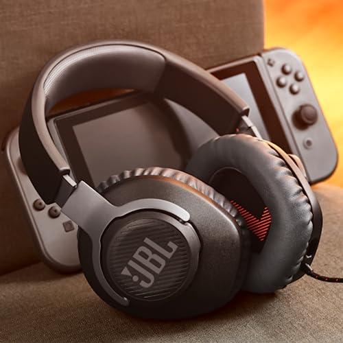 JBL Quantum 100 fejhallgató, over-ear gamer headset (fekete)