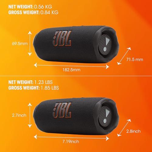 JBL Flip 7 hordozható Bluetooth hangszóró, vízálló (kék)