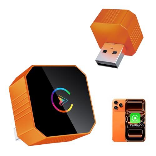 Vezeték nélküli CarPlay adapter iPhone-hoz, USB/USB-C, Plug and Play