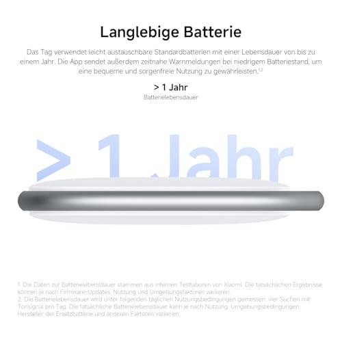 Xiaomi Smart Tag nyomkövető, IP67, 1 év akkumulátor-üzemidő, 1 darabos