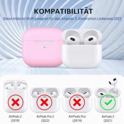 AirPods 3. generációs (2021) szilikon tok, puha védelem