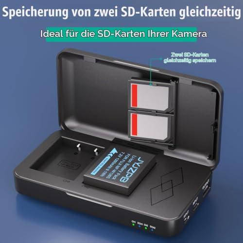 JYJZPB NP-W126S / NP-W126 csereakkumulátor és kétférőhelyes töltő Fujifilm fényképezőgépekhez