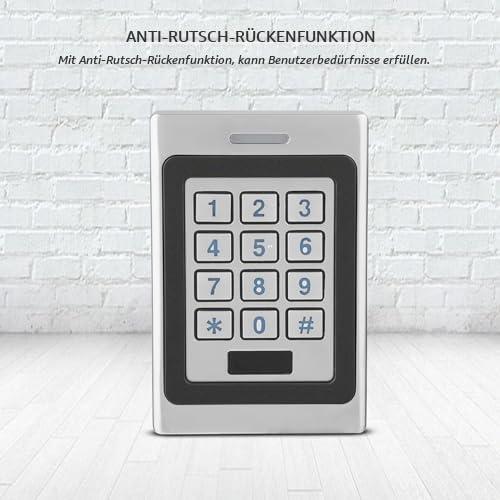 Keypad Wired Gate Digital Code, Waterproof Security Door Access Control System, RFID Metal Controller, IDIC Controller, IP67 Card with Built