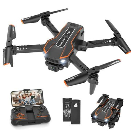 Drón HD 720P kamerával gyerekeknek, RC quadcopter FPV WiFi átvitellel, headless mód, 3D flip, magasságtartás