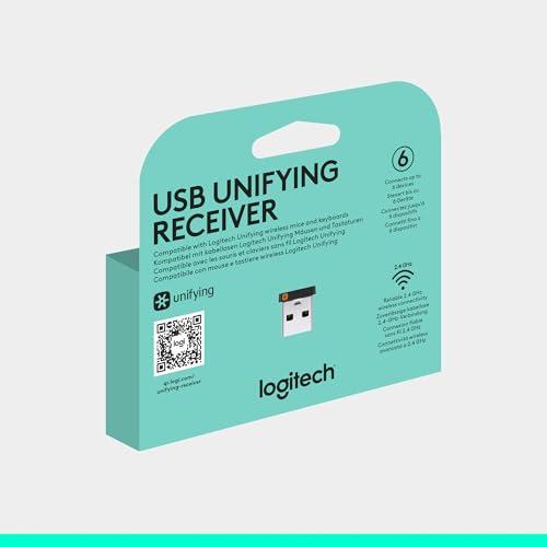 Logitech Unifying USB vevőegység (fekete)