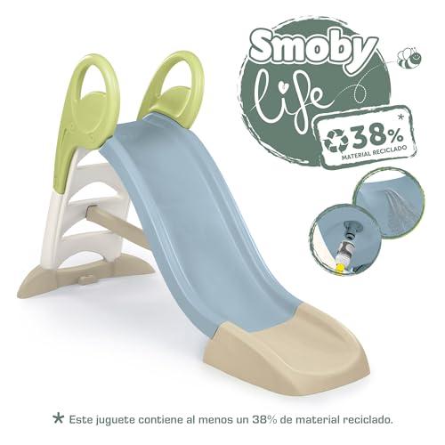 Smoby Life GM csúszda, min. 30% újrahasznosított anyagból, vízcsatlakozóval, 1,50 m hosszú, kicsúszóval, korláttal