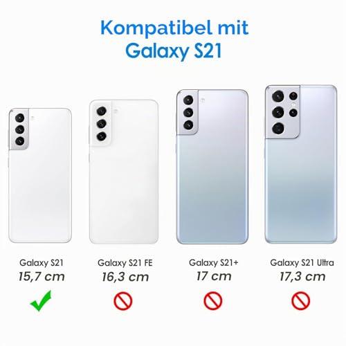 JETech vékony tok Samsung Galaxy S21 készülékhez (fekete)