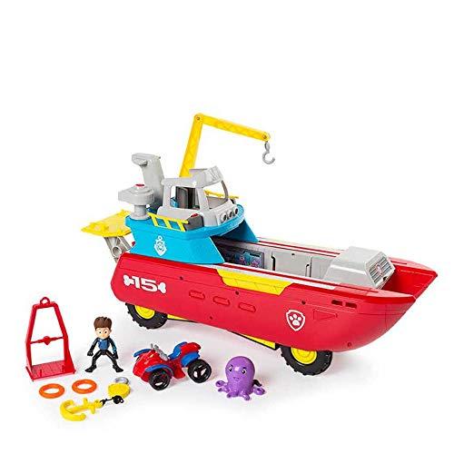 Paw Patrol 6037846 Sea Patroller hajó fénnyel és hanghatásokkal