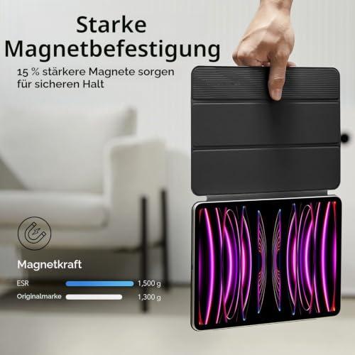 ESR For iPad Pro 12.9 Inch Case 2022/2021/2020 (6th/5th/4th Generation), iPad Air 13 Inch M3/M2 2025/2024 Case, Strong Magnetic Attachment,