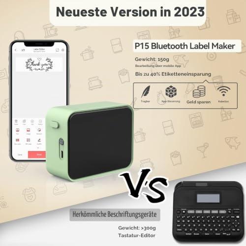 Pristar P15 Bluetooth Labelling Device for iOS & Android