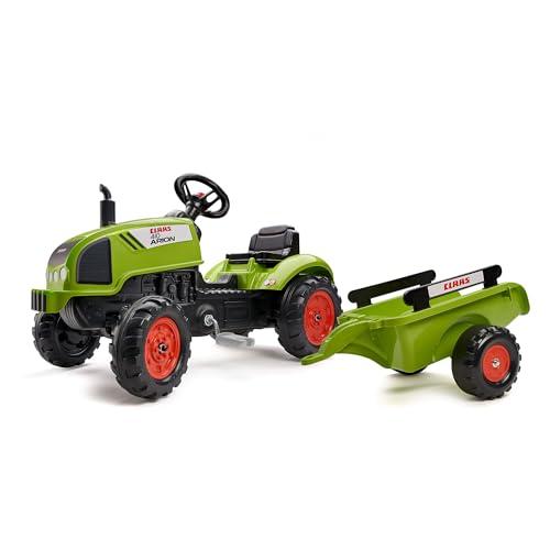 Falk Claas pedálos traktor utánfutóval gyerekeknek 2 éves kortól