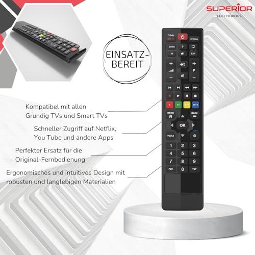 Superior Electronics pótló távirányító Grundig televíziókhoz, univerzális, programozás nélkül használható