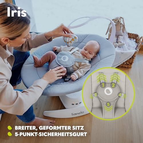 LIONELO Iris elektromos babahinta, 360° forgatható, 9 kg-ig