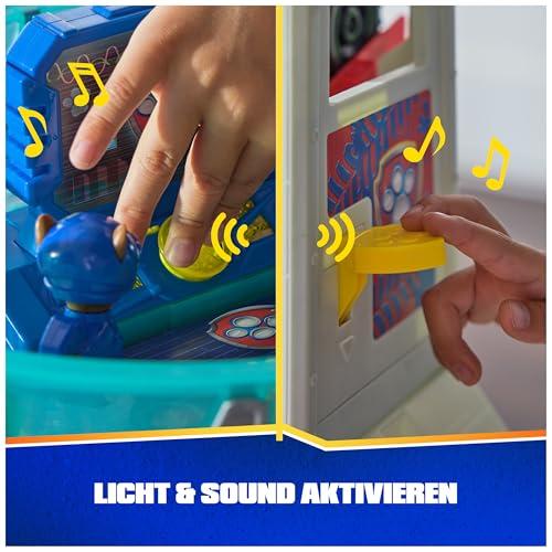PAW Patrol Rescue Wheels Superloop Tower, extra nagy torony indítórámpával és looping pályával, fény- és hangeffektekkel, Chase monster truc