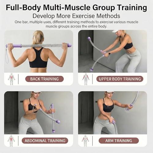 Kötél nélküli battle rope, zajmentes, állítható intenzitású otthoni fitneszeszköz teljes testes edzéshez, csúszásmentes