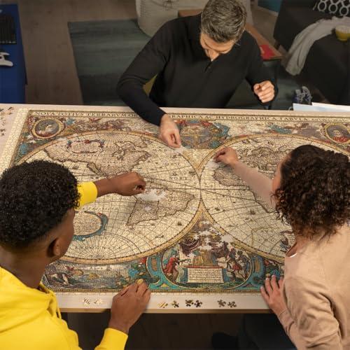 Ravensburger történelmi világtérkép puzzle, 5000 darabos