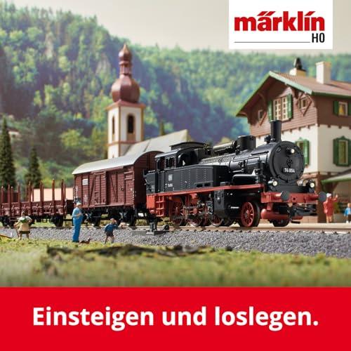Märklin 29074 BR 74 digitális kezdőkészlet, tehervonat, III. korszak, H0 modellvasút, Mobile Station, C-sínnel