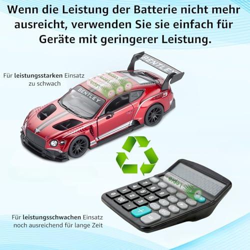 Lepro AA Batteries, Pack of 100, Alkaline Battery AA with 1.5 V - Durable, Powerful & Leak-Proof, Ideal for Remote Controls, Toys, Watches,