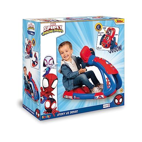 Smoby Spidey V8 Driver gyermek vezetésszimulátor, elektronikus kormánnyal, hangokkal és fényekkel
