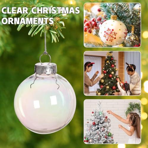 8 darabos tölthető farsangi gömbdísz szett, 6 cm, 16 db 7 színű kis világító gömbbel