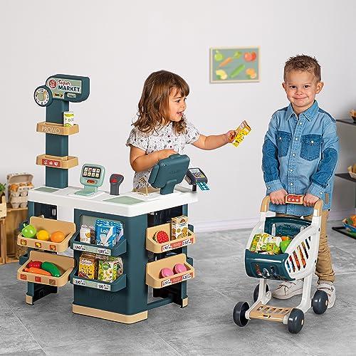 Smoby szupermarket bevásárlókocsival