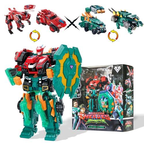 QUANTUM HEROES DINOSTER Raptor Chyron 3 az 1-ben robot, 28 cm (5 éves kortól)