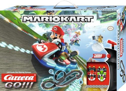 Carrera GO!!! Mario Kart autópálya 1:43, 4,9 m pálya, looping, turbó