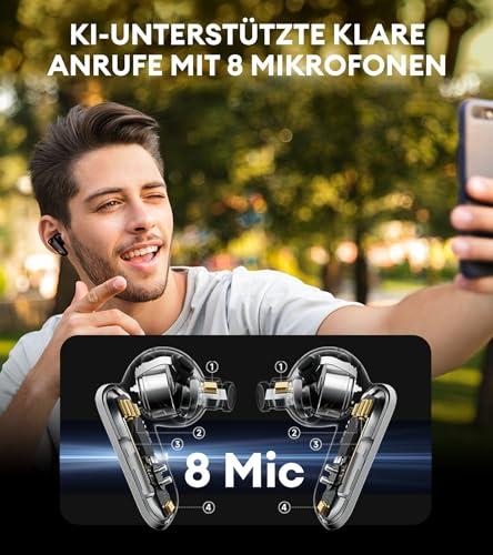 Edifier NeoBuds Pro 2 többcsatornás aktív zajszűrős fülhallgató, térhatású hang, Hi-Res, LDAC, LHDC, AAC, 8 mikrofon